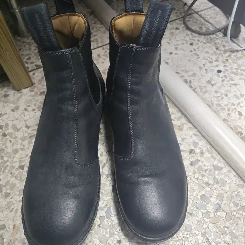 [BUNJANG] Grander Chelsea 02 Black Leather Boots Size 280 (US Men's 10) / 그라더스 첼시02 블랙 280 사이즈