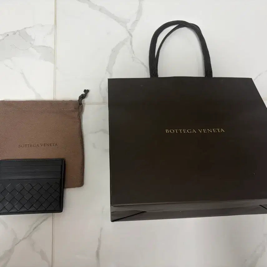 [BUNJANG] Bottega Veneta Black Card Holder / 보테가베네타 카드지갑 블랙