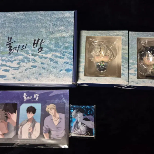 [BUNJANG] Night of the Beach Wave Set Taezu/Euhyeon Figures & Goods Bundle / 물가의 밤 물결세트 소요모 애니메이션 굿즈 태주 의현 피규어 물밤