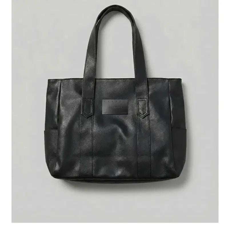 [BUNJANG] Chics Modern Utility Tote Bag Black / 칙스 모던 유틸 토트백 블랙