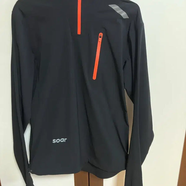 [BUNJANG] Soar Winter Anorak Jacket M Black/Orange / Soar 윈터 아노락 M 블랙/오렌지