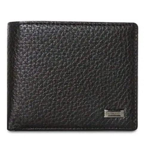 [BUNJANG] Momo Pichi Brown Leather Bifold Wallet for Men / 고급 S클래스 남성용 모모피찌 브라운가죽 반지갑 판매해요