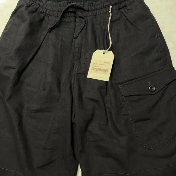 [BUNJANG] Rough Side Combat Easy Shorts Ash Black / [1] 러프사이드 컴뱃 이지 쇼츠 애쉬 블랙