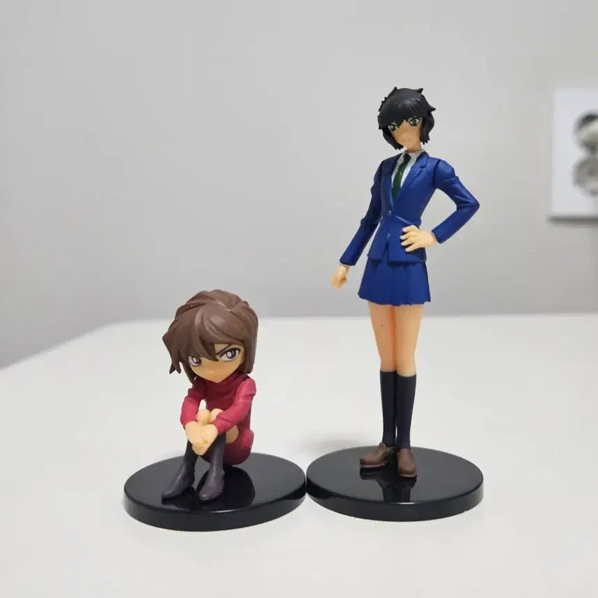 [BUNJANG] Detective Conan Kaiyodo Real Figure Collection Haibara Ai & Sera Masumi Gacha Set / 코난 리얼 피규어 컬렉션 하이바라(장미) 세라 가챠 카이요도 치지마세