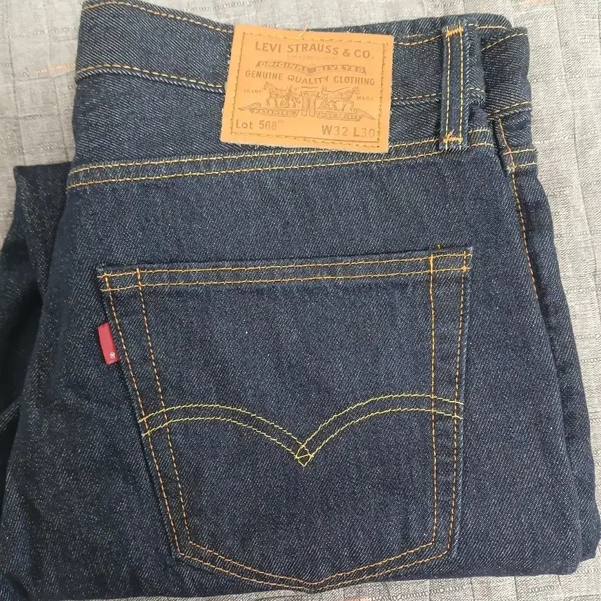 [BUNJANG] Levi's 568 Dark Indigo Jeans (32x30) / [32x30]리바이스568 다크인디고