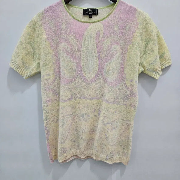 [BUNJANG] Etro Short Sleeve Knit / 에뜨로 반팔 니트