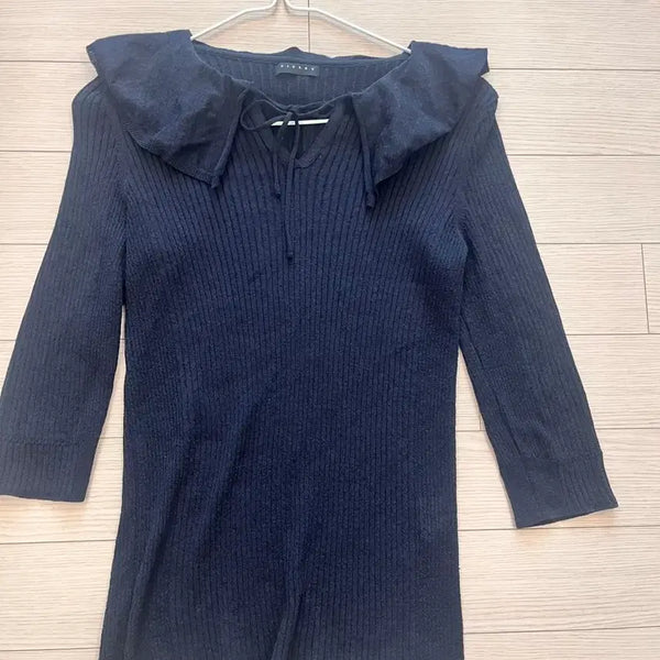 [BUNJANG] Sisley Summer Ribbed Knit Top / 시슬리 여름 골지 니트티