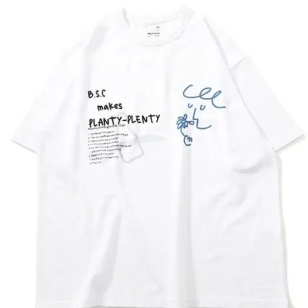 [BUNJANG] HOLY'SUN BSC Graphic T-Shirt Size S / 홀리선 bsc 그래픽 반팔 티셔츠 3rd S