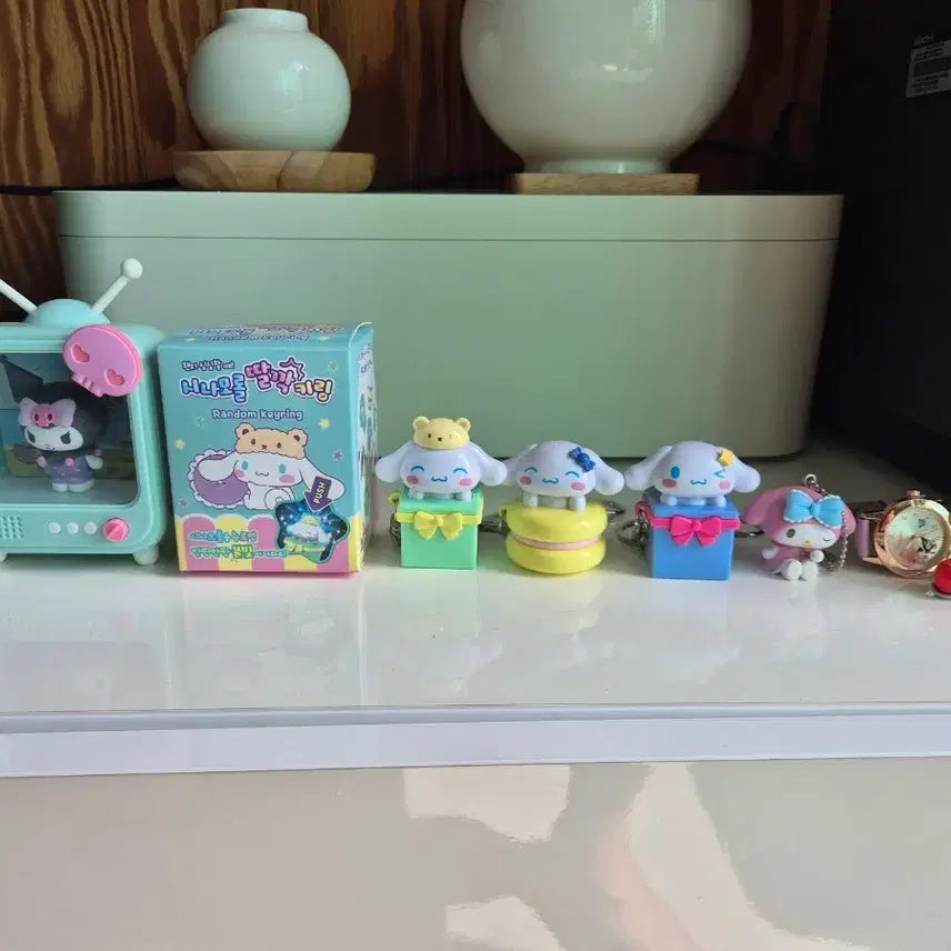 [BUNJANG] Sanrio Character Keychain Bundle Set / 산리오 랜덤 키링 가챠 8개 일괄판매