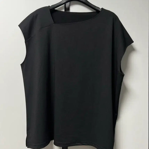 [BUNJANG] Premium Fabric Neckline Blouse T-Shirt / 소재 좋은 넥라인 예쁜 블라우스 티셔츠