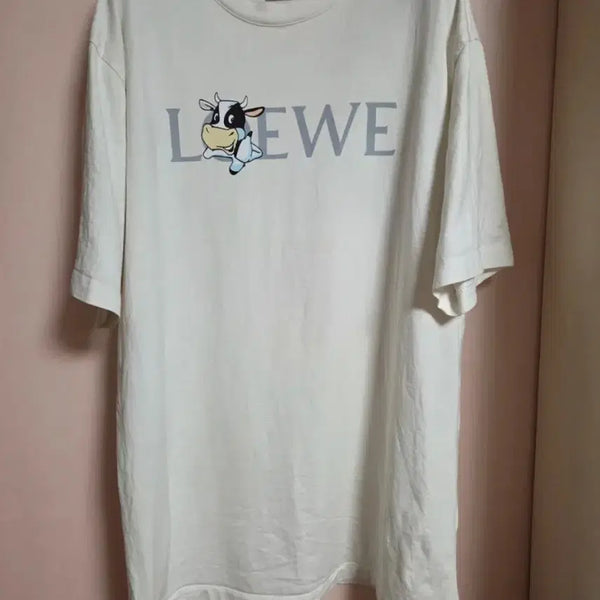 [BUNJANG] Loewe Cow Graphic Short Sleeve T-Shirt / 로에베 카우 그래픽 반팔 티셔츠
