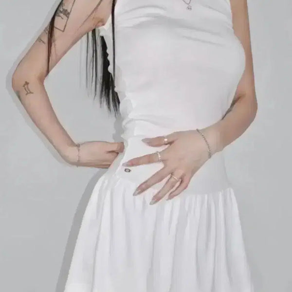 [BUNJANG] Faye Jade White One-Piece Dress Size 1 / 페일제이드 새상품 이지원피스