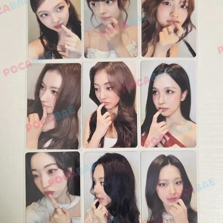 [BUNJANG] Twice Popup Store Mission Photocard Set (9 pcs) Bundle Set / 트와이스 팝업스토어 미션 포카 세트 9장 일괄