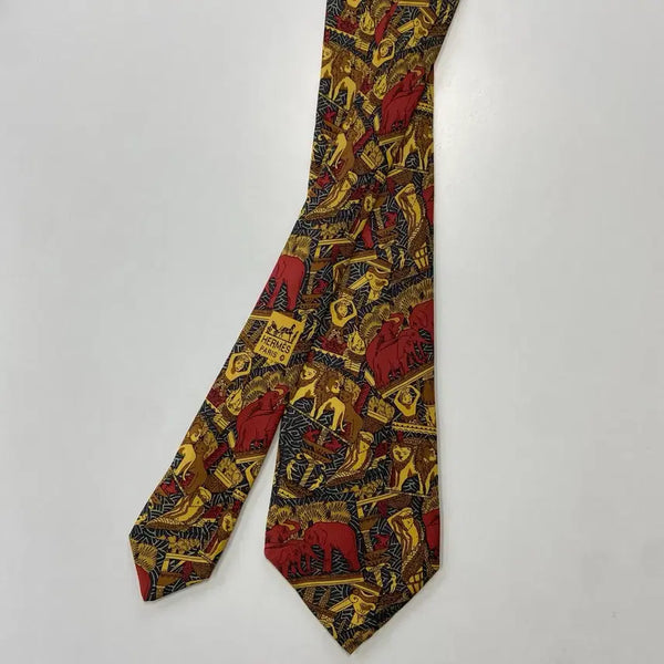[BUNJANG] Hermes 100% Silk Necktie / 에르메스 명품 정품넥타이(HERMES)