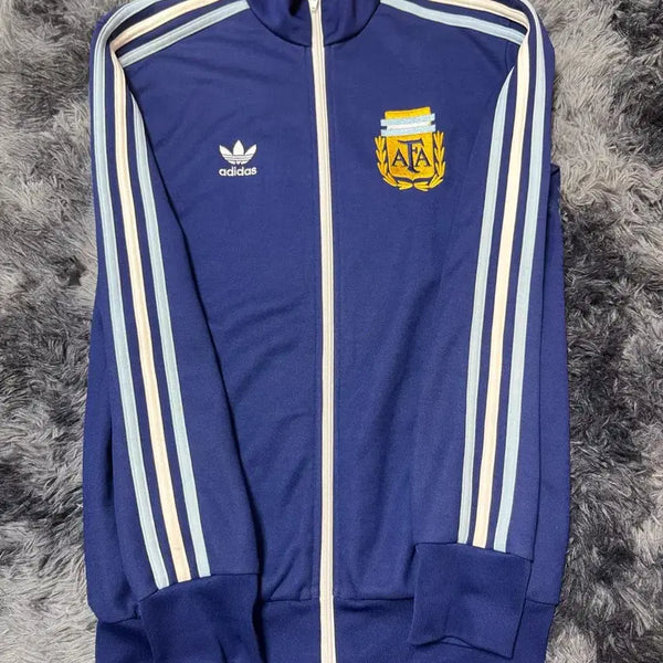 [BUNJANG] Adidas Argentina National Team Goalkeeper "Hand of God" Track Top Jersey Size 90 / (한정판) 아디다스 아르헨티나 국대 신의손 트랙탑 져지 90사이즈
