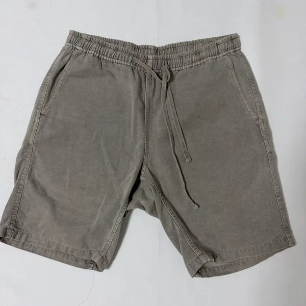 [BUNJANG] RHC Ron Herman Organic Cotton Twill Easy Shorts Khaki Grey Brown / RHC 론 허먼 오가닉 코튼 이지 쇼츠