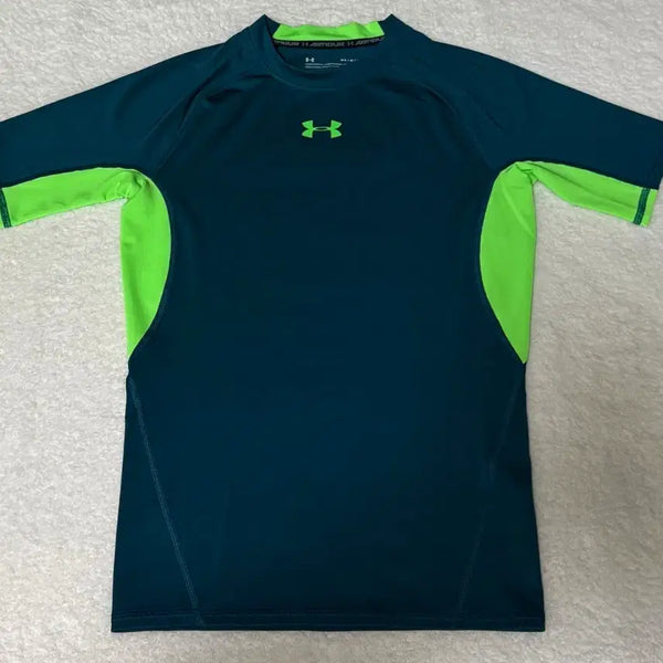 [BUNJANG] Under Armour HeatGear Compression Short Sleeve T-Shirt (M) / 언더아머 컴프레션 기능성 티셔츠 M