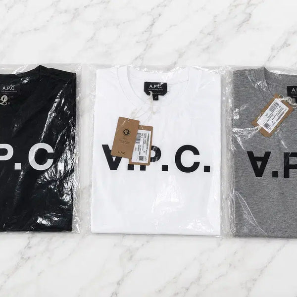 [BUNJANG] A.P.C. VPC Velvet Print T-Shirt / 정품 아페쎄 V.P.C. 티셔츠 (무료배송)