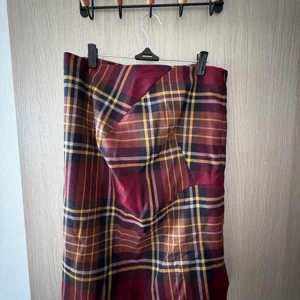 [BUNJANG] Vivienne Westwood Check Midi Skirt / 비비안웨스트우드 치마 스커트
