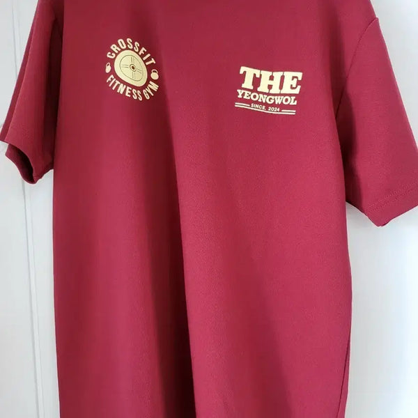 [BUNJANG] CrossFit YeoWol Short Sleeve T-Shirt / 크로스핏 여월 반팔 티셔츠