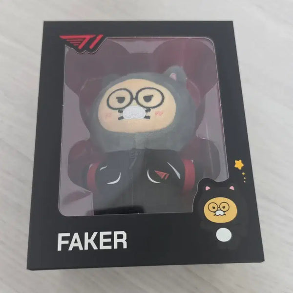 [BUNJANG] T1 Faker Chunsik Collaboration Keychain Doll (Sealed) / 2026 T1 X 춘식이 콜라보 페이커 리링인형 (새제품)