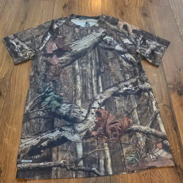 [BUNJANG] Starter Mossy Oak Camo Compression Short Sleeve Performance Shirt / 스타터 모시 오크 카모 컴프레션 셔츠 반소매기능성 스타 상태최상