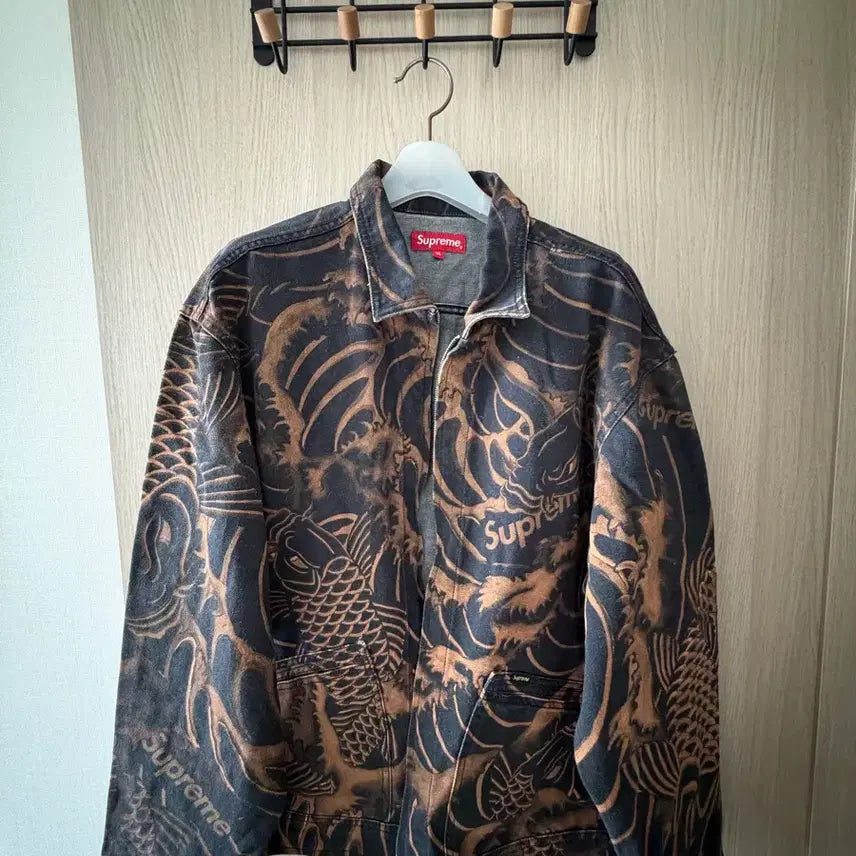 [BUNJANG] Supreme Wave Work Jacket / 슈프림 웨이브 워크 자켓