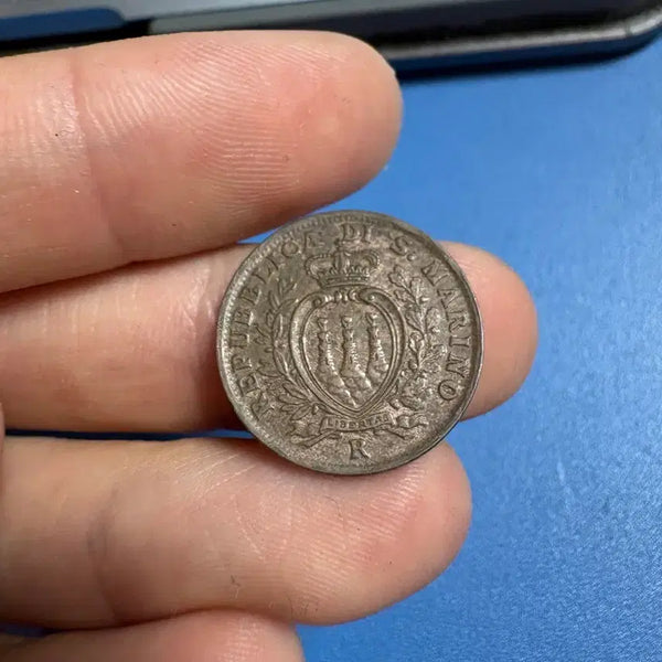[BUNJANG] Republic of San Marino 5 Sati 1935 Coin / 미사용 산마리노 공화국 5사티시모 1935년
