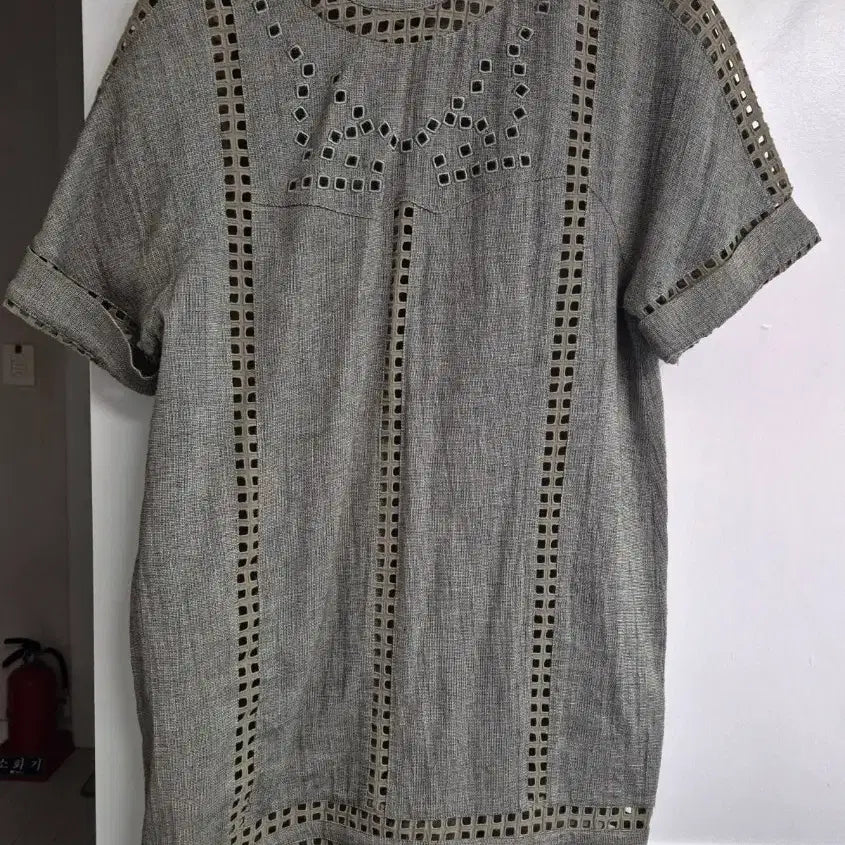 [BUNJANG] SJSJ Punch Embroidery Midi Dress / 한섬sjsj펀칭자수 원피스