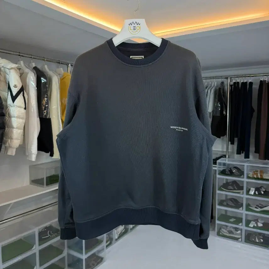 [BUNJANG] Wooyoungmi Paris Sweatshirt Size 44 / 우영미 파리 맨투맨 44사이즈