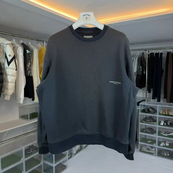 [BUNJANG] Wooyoungmi Paris Sweatshirt Size 44 / 우영미 파리 맨투맨 44사이즈
