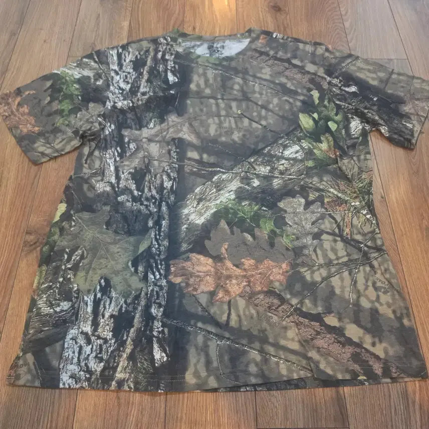 [BUNJANG] Mossy Oak Camouflage Short Sleeve T-Shirt - US L / KR XL / Mossy Oak카모플라주 반팔 티셔츠  사이즈 US L한국XL상태최상