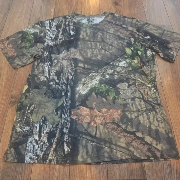 [BUNJANG] Mossy Oak Camouflage Short Sleeve T-Shirt - US L / KR XL / Mossy Oak카모플라주 반팔 티셔츠  사이즈 US L한국XL상태최상