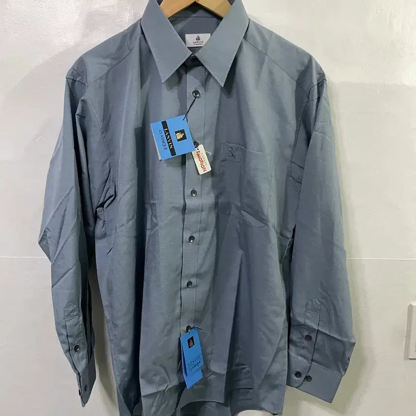 [BUNJANG] LANVIN CLASSIQUE Long Sleeve Shirt Size 105 / 랑방 셔츠 (새제품) 105 사이즈 LANVIN CLASSIQUE
