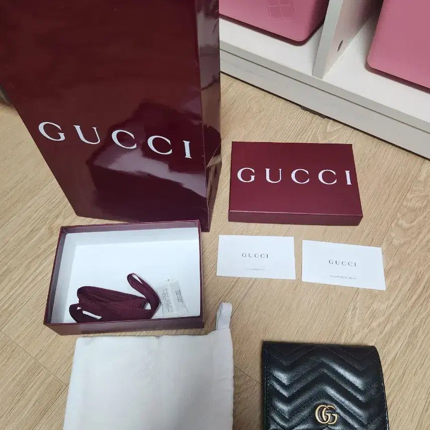 [BUNJANG] Gucci Matelassé Wallet / 정품 구찌 마틀라쎄 반지갑