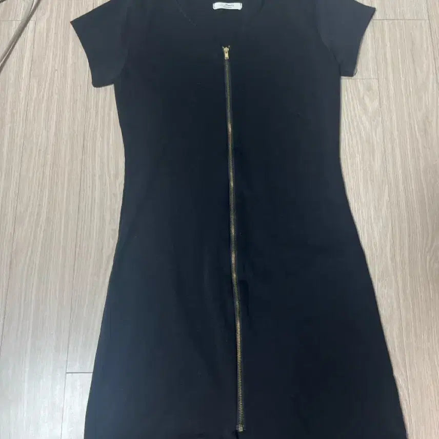[BUNJANG] Zipper Mini Dress / 지퍼 미니 원피스