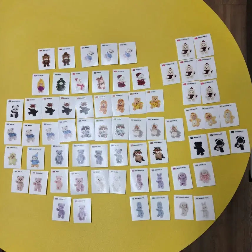 [BUNJANG] Teddy Tales Sticker Set / 테디테일즈 스티커