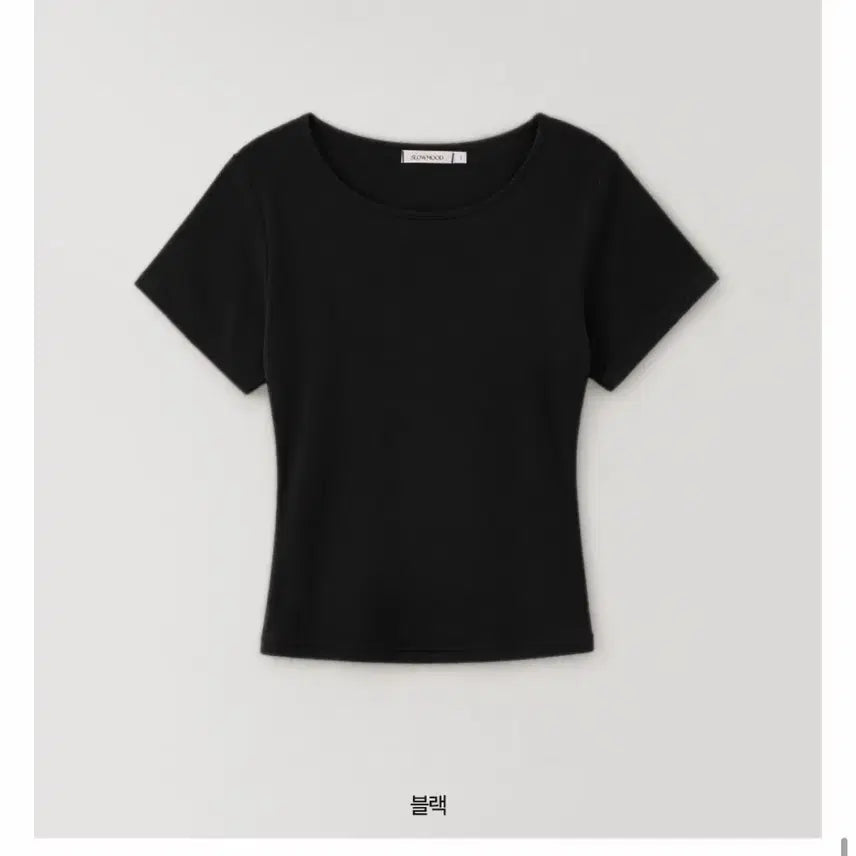 [BUNJANG] Slowand Fit The Basic More Soft T-Shirt Black / 새상품) 슬로우앤드 핏더베이직 모어소프트 티셔츠 블랙