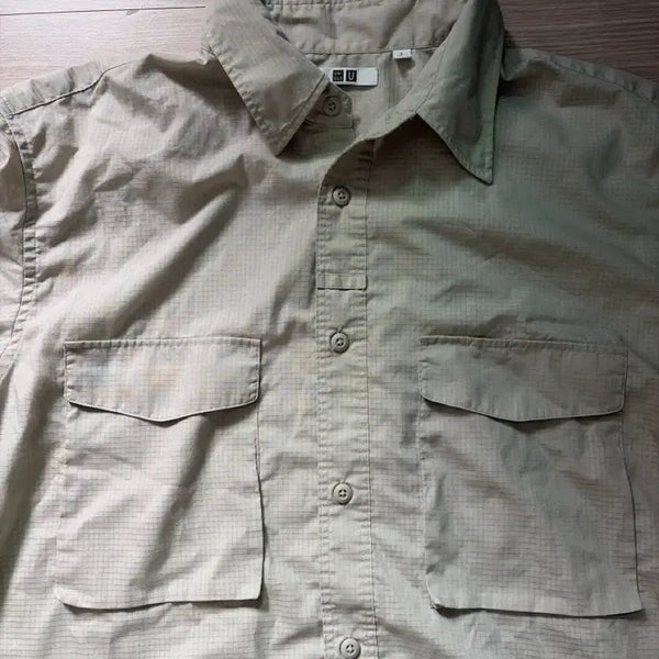 [BUNJANG] Uniqlo U Utility Short-Sleeved Shirt - Large / 유니클로 U 유틸리티 반팔셔츠 L