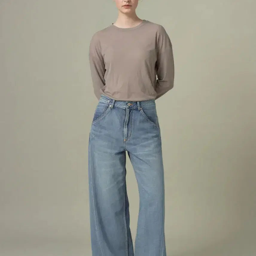 [BUNJANG] STITCH COMES BLUE Flare Fit Denim Pants / STITCH COMES BLUE Flare Fit Denim pants