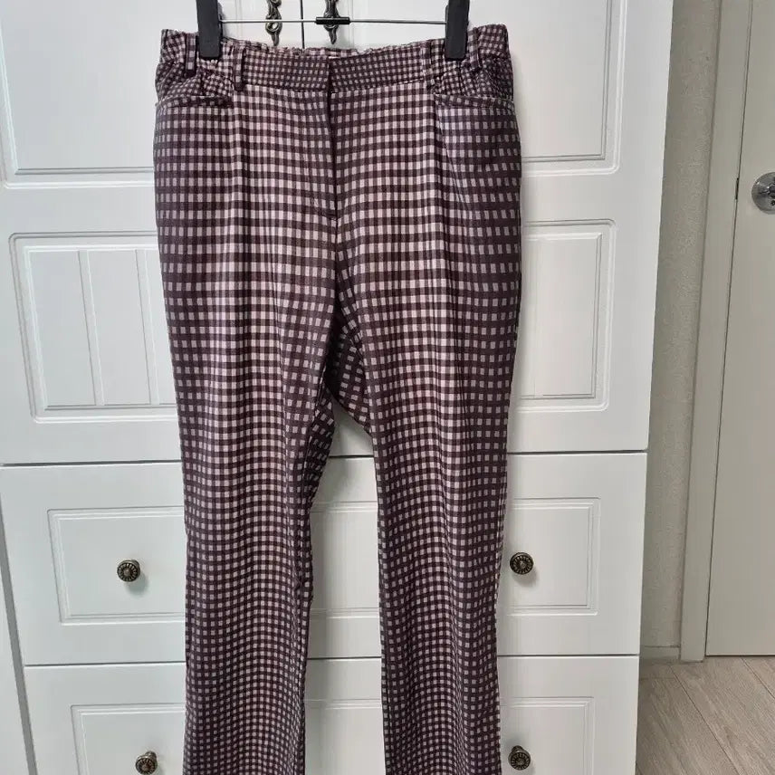 [BUNJANG] Lee Dong Soo Check Pattern Trousers / 이동수 바지