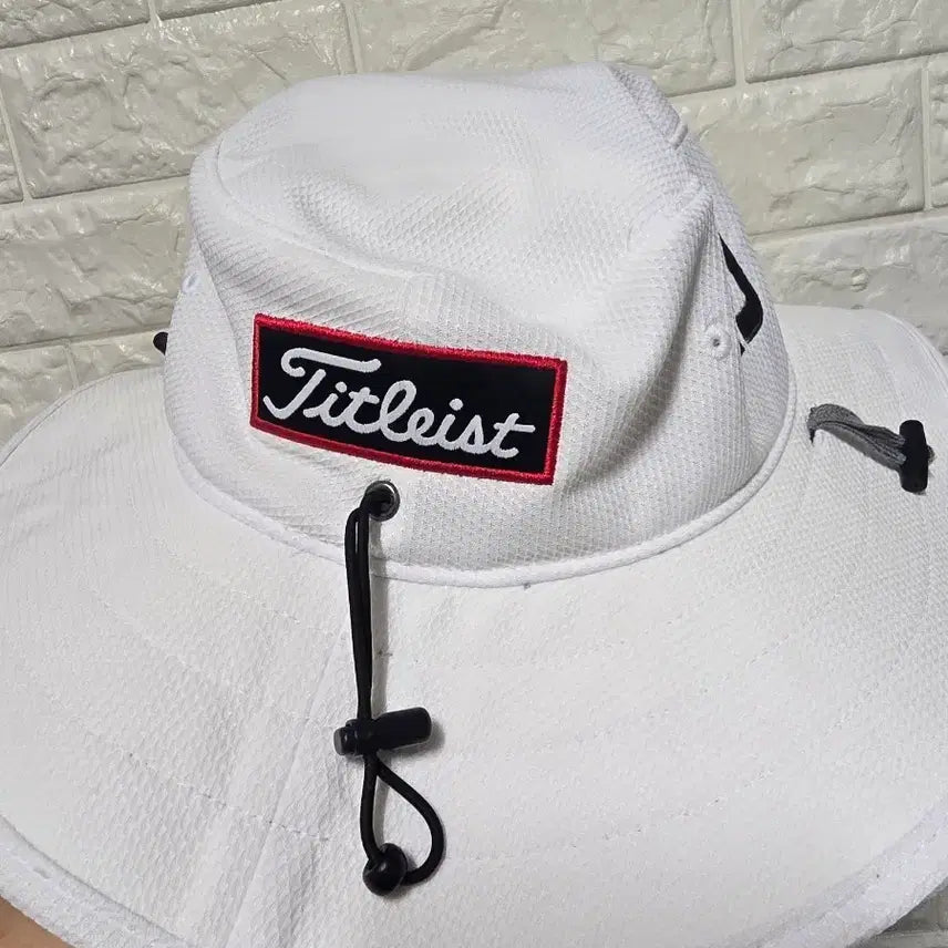 [BUNJANG] Titleist Golf Bucket Hat Free Size White / 타이틀리스트  골프버킷 free