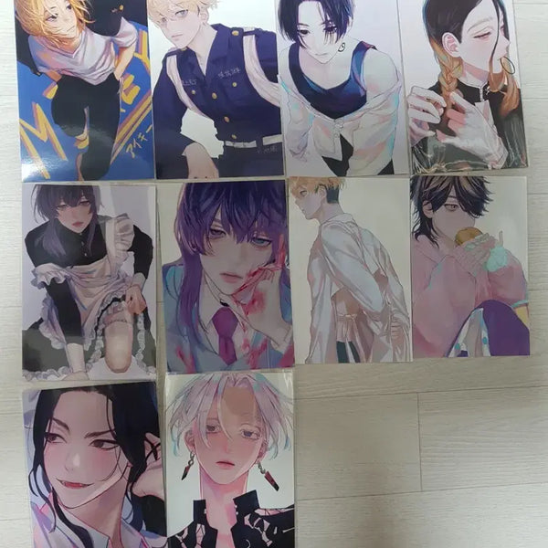 [BUNJANG] Tokyo Revengers Dori-Ben Photo Box Set 10 / 도쿄 리벤져스 도리벤 프박 10장 일괄