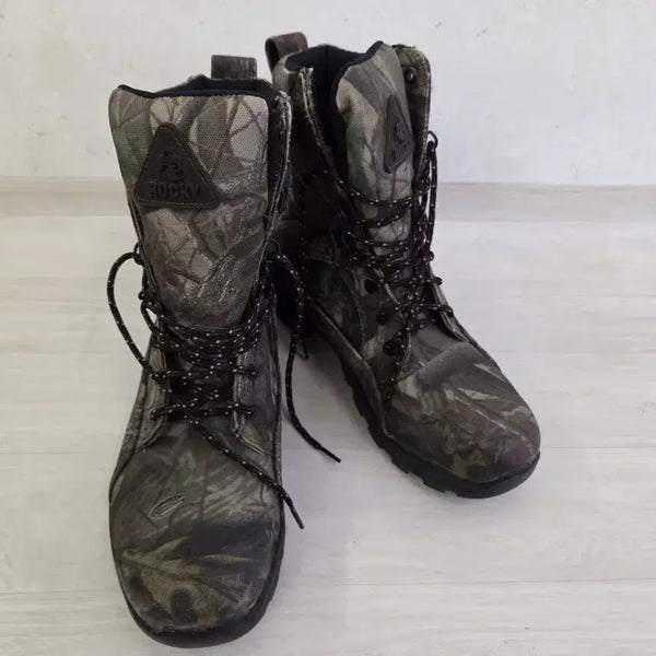 [BUNJANG] Rocky Camo Walker Boots 270-275 / Rocky 카모 워커 270~275