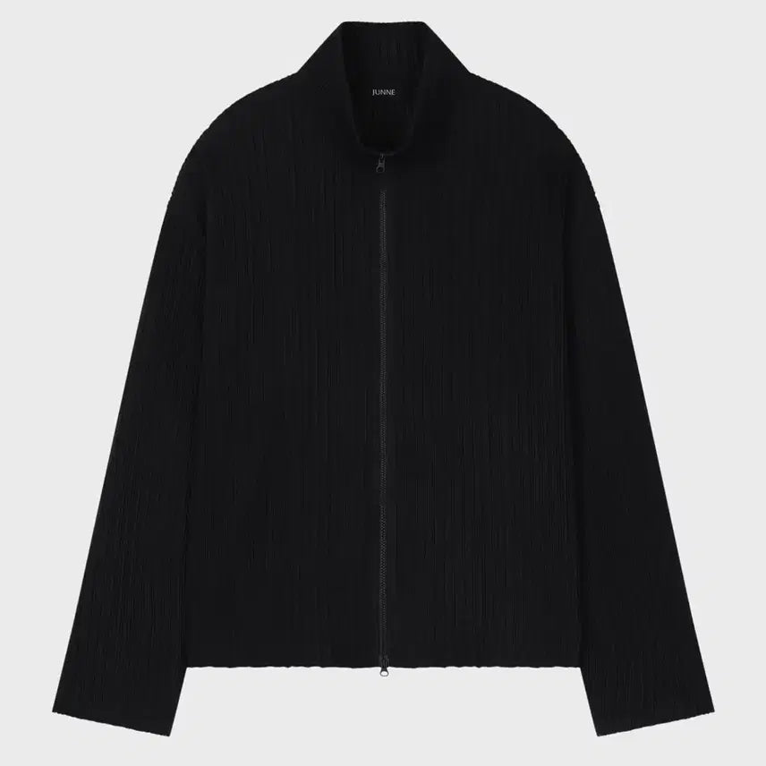 [BUNJANG] Junes J44 Pleated Minimal Full Zip-up L / [새상품] 준느 J44 플리츠 미니멀 풀 집업 L
