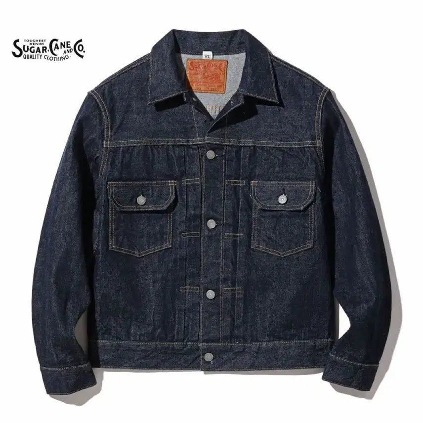 [BUNJANG] Sugar Cane 1953 Type II Jacket & 1947 Straight Jeans Set / 소킹 슈가케인 복각셋업 1953 타입2 청자켓+1947 스트레이트 청바지