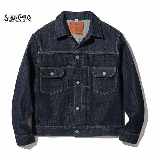 [BUNJANG] Sugar Cane 1953 Type II Jacket & 1947 Straight Jeans Set / 소킹 슈가케인 복각셋업 1953 타입2 청자켓+1947 스트레이트 청바지