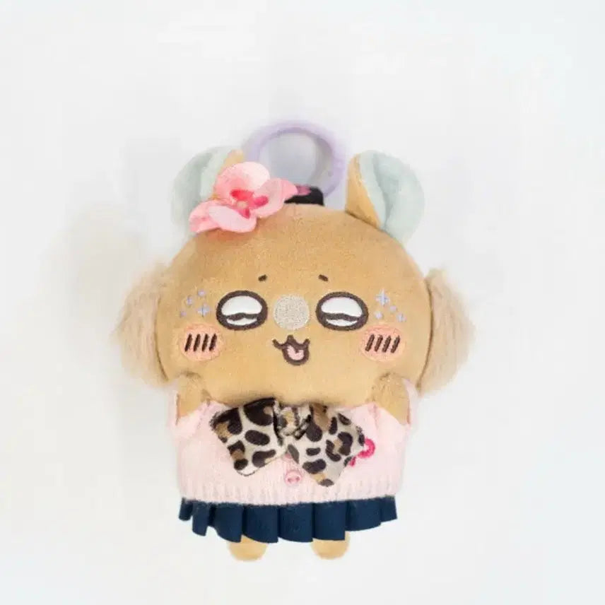 [BUNJANG] Chiikawa x Gyaru 9090 Momonga Mascot Keyring / 치이카와 갸루 9090 모몽가 마스코트 키링