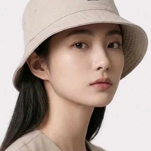 [BUNJANG] Kangol Washed Cotton Bucket Hat Beige (New) / 캉골 코튼 베이지 버킷햇 (새제품)