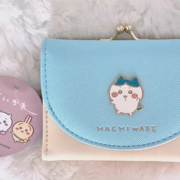 [BUNJANG] Chiikawa Hachiware Bi-fold Wallet / 치이카와 하치와레 반지갑 지갑